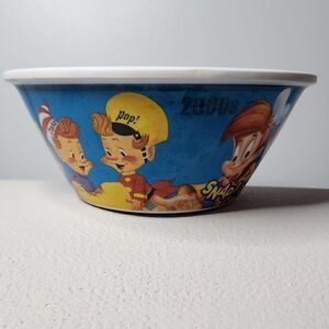 Kellogg's 100th Year Anniversary "Snap, Crackle, Pop" Cereal Bowl 1906 To 2006